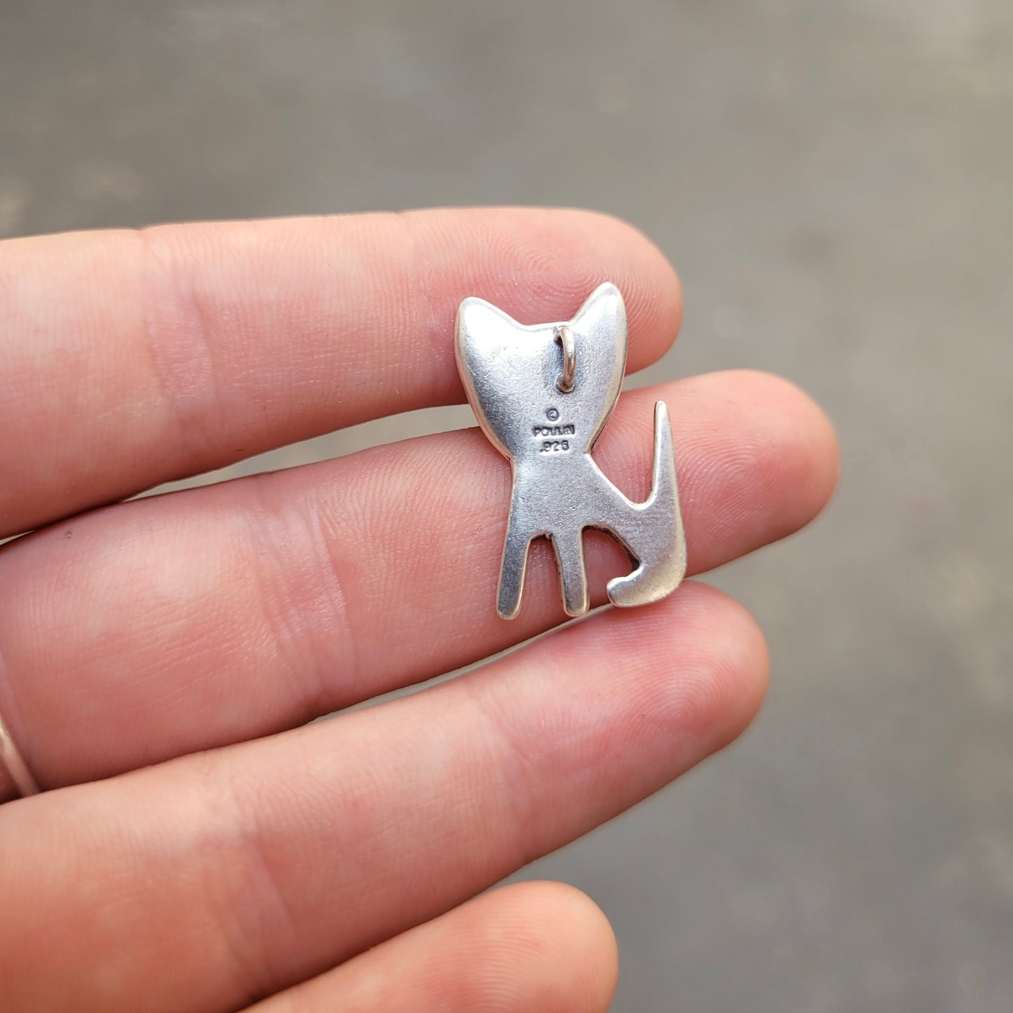 Sterling Silver Spot the Dog Charm Necklace on an Adjustable Chain