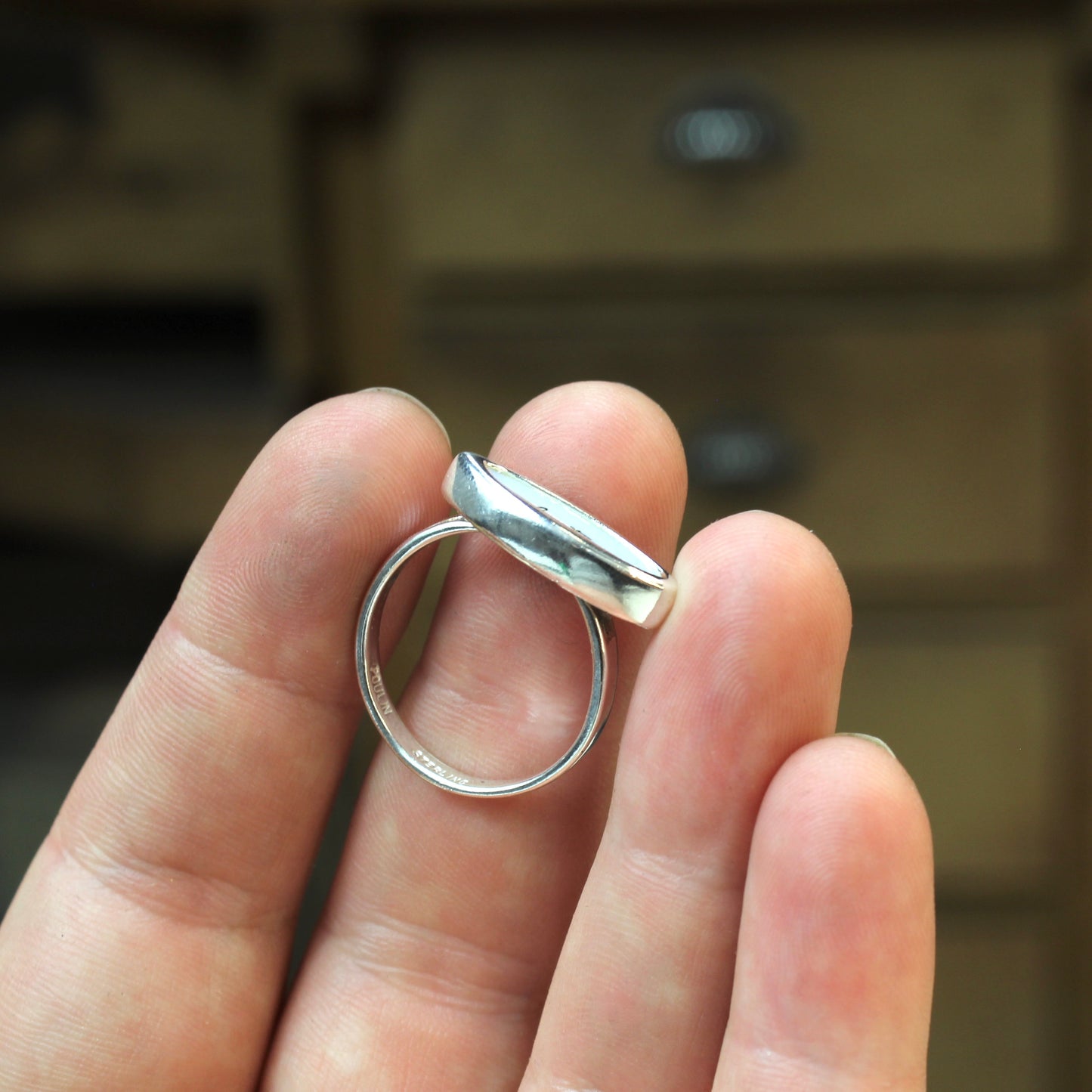 Whatever - Funny Enamel and Sterling Silver Ring to get you through the day