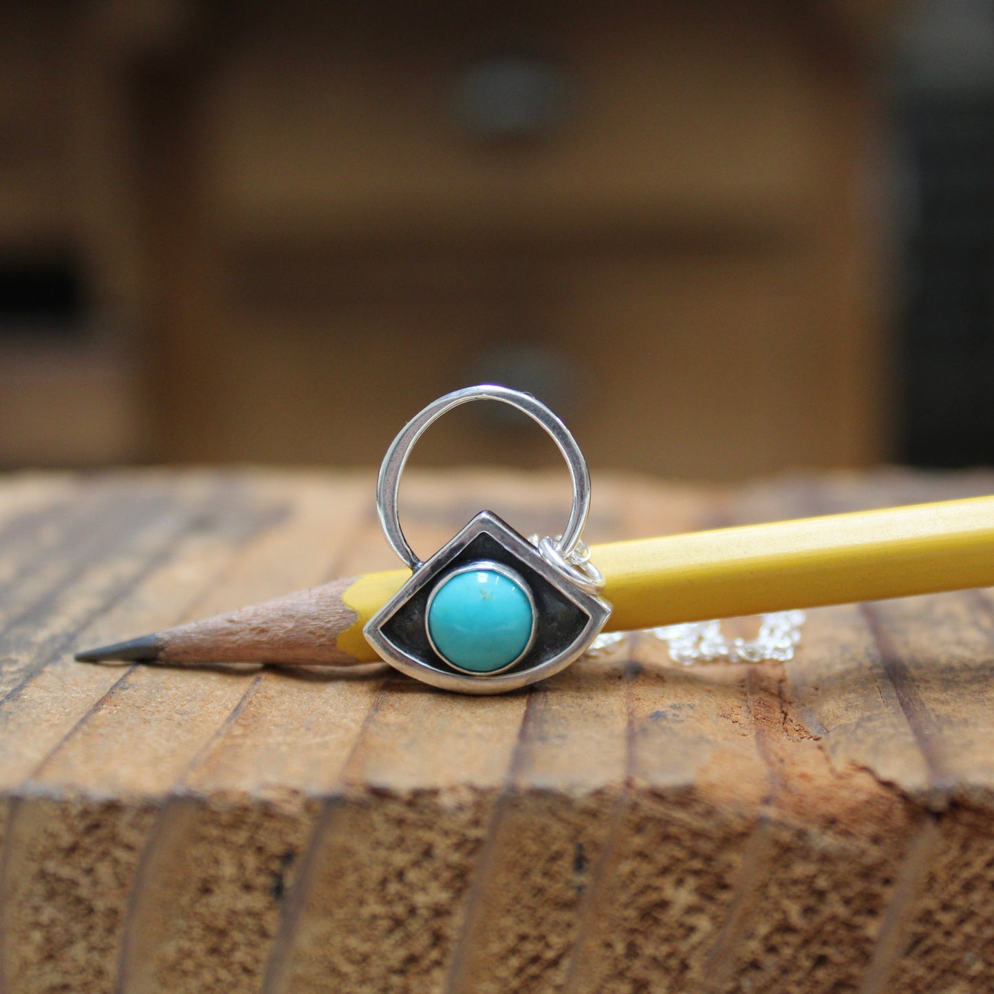 Turquoise Mountain Talisman Pendant for Men and Women