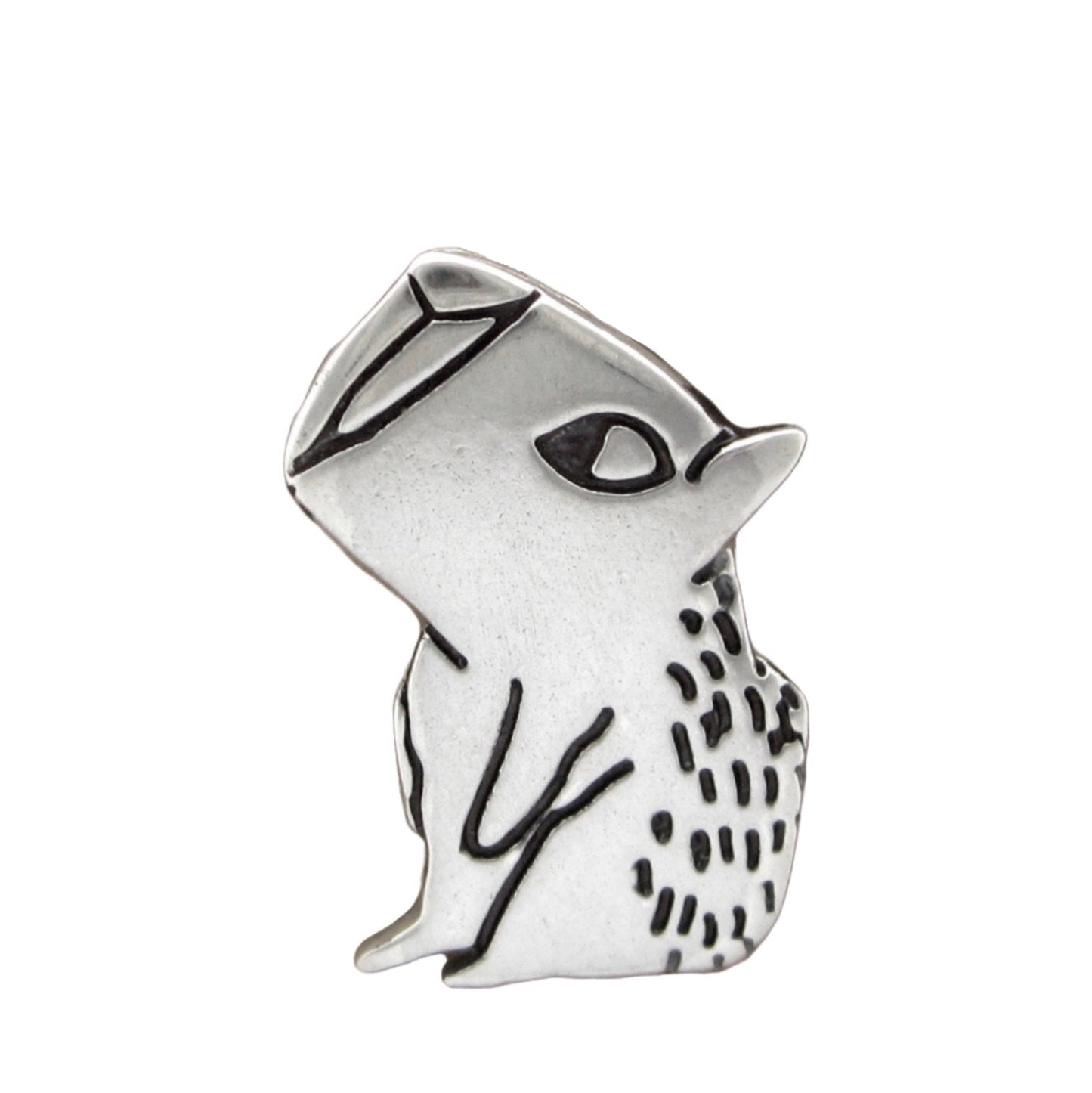 Sterling Silver Capybara Charm Necklace on Adjustable Chain - Capybara Jewelry