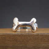 Sterling Silver Dog Bone Ring