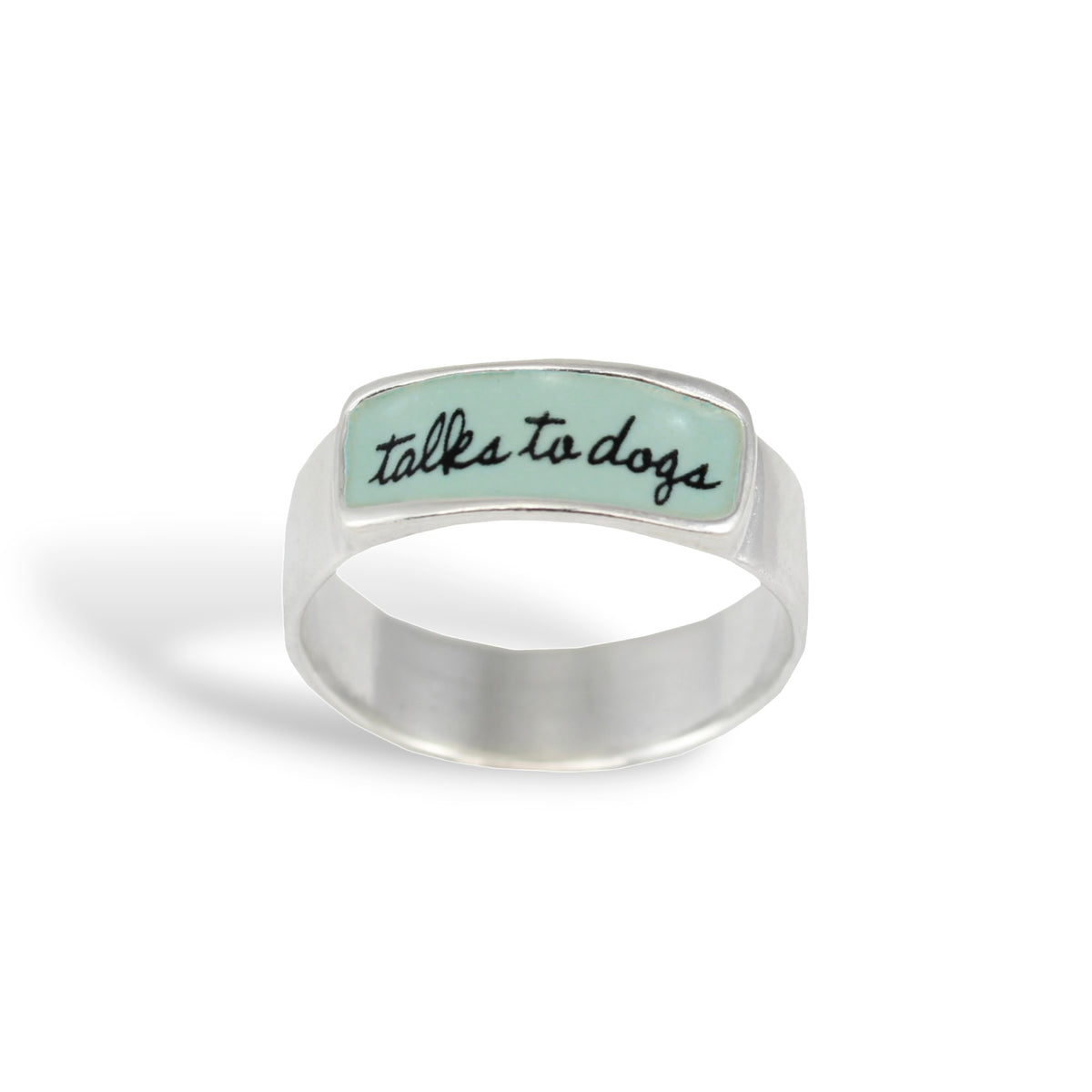 Engraved deals dog ring