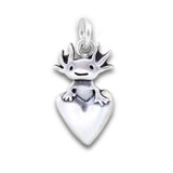 Tiny Axolotl Charm Necklace - Small, Detailed and Adorable!
