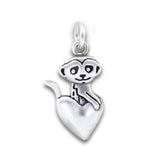 Tiny Meerkat Charm Necklace - Small, Detailed and Adorable!