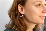 Sterling Silver Platypus Earrings