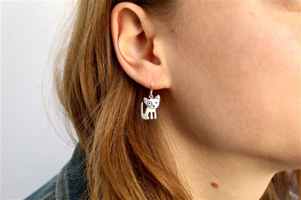 Sterling Silver Little Spot the Dog Earrings