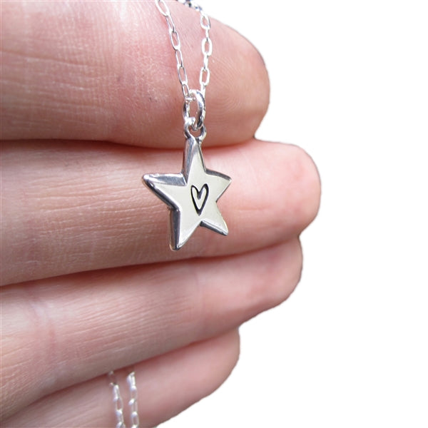 Sterling Silver Little Star Necklace