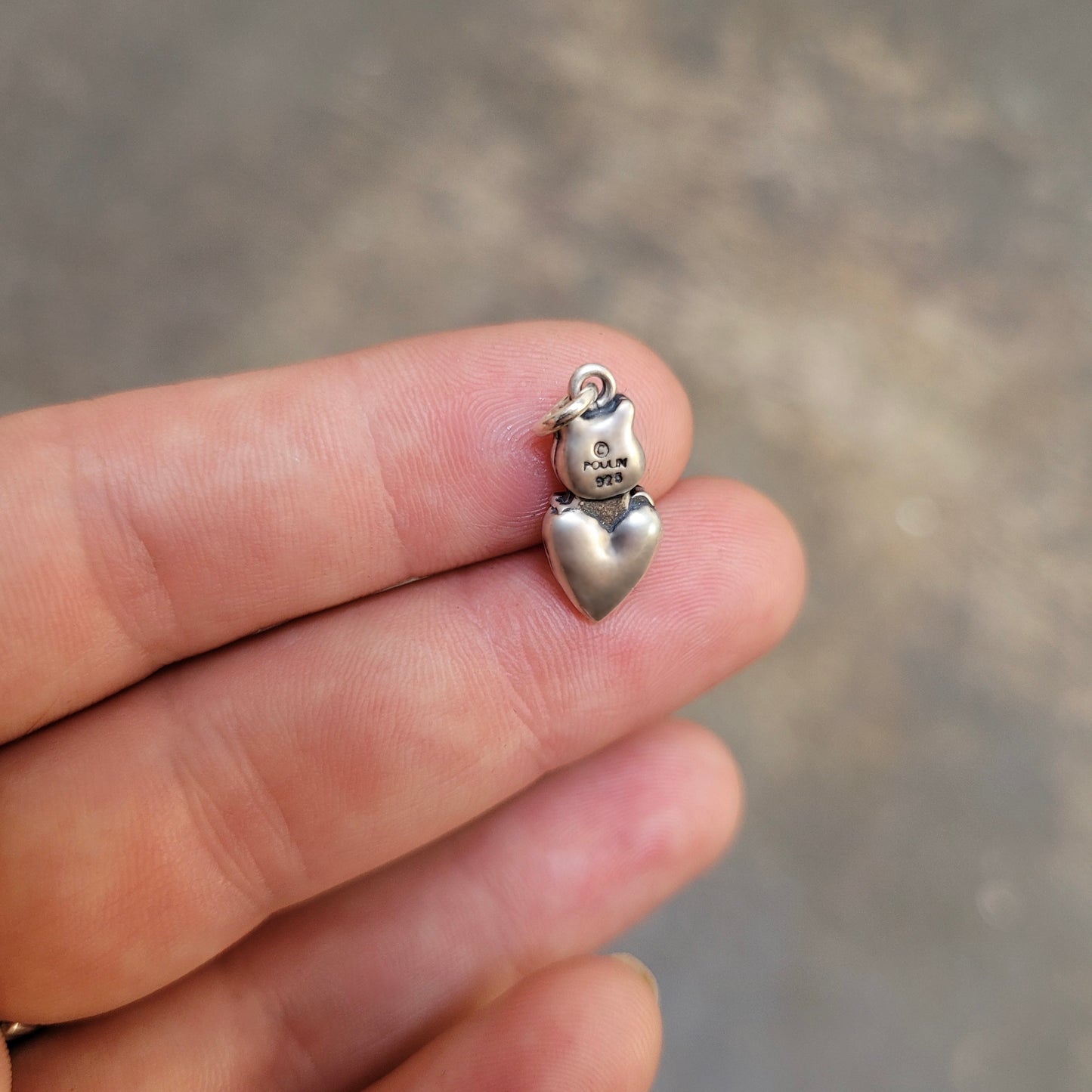 Tiny Bear Charm Necklace - Small, Detailed and Adorable! - Bear Jewelry