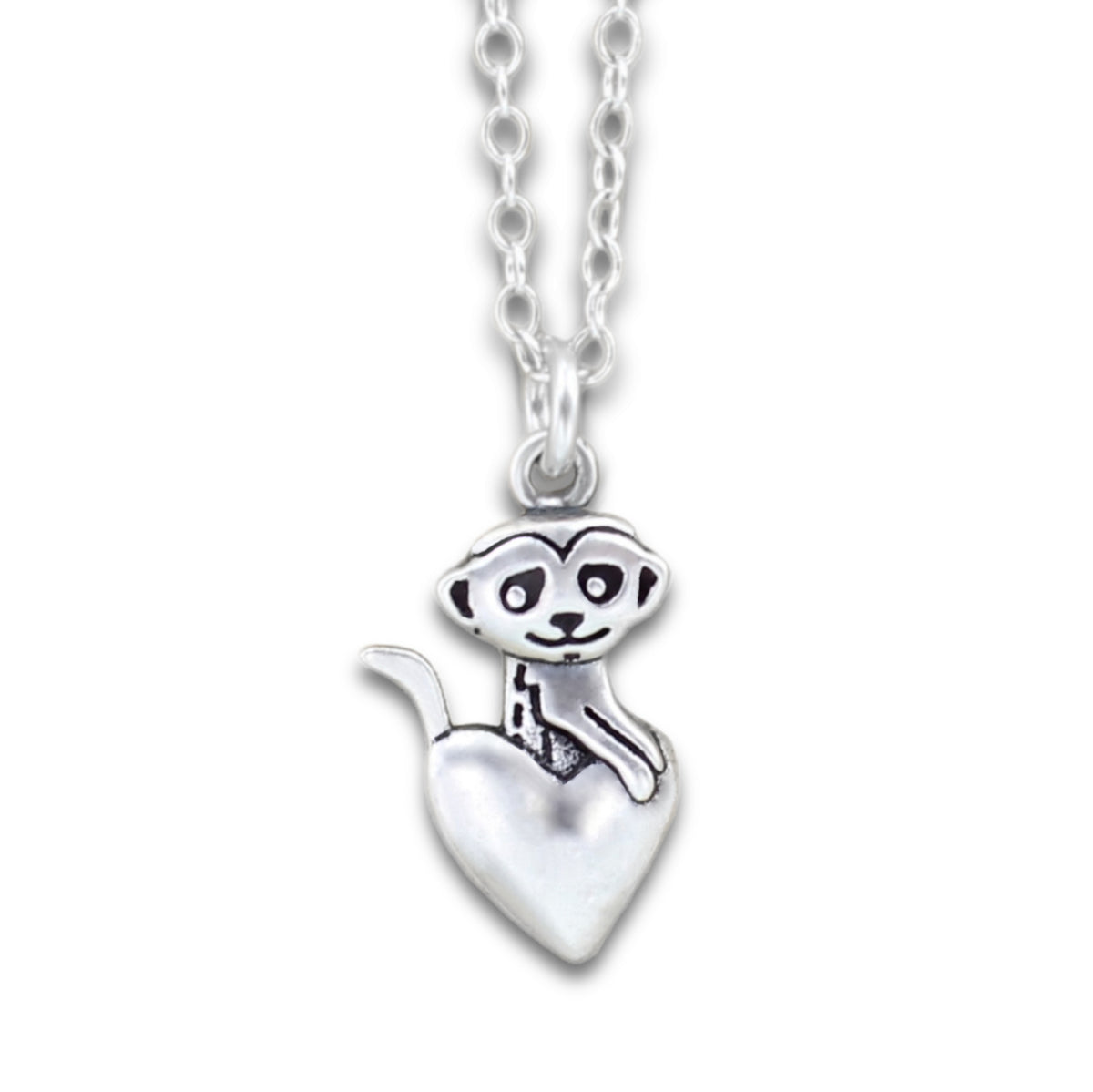 Tiny Sneaky Cat Charm Necklace - Small, Detailed and Adorable! Cat Jew –  Mark Poulin Jewelry