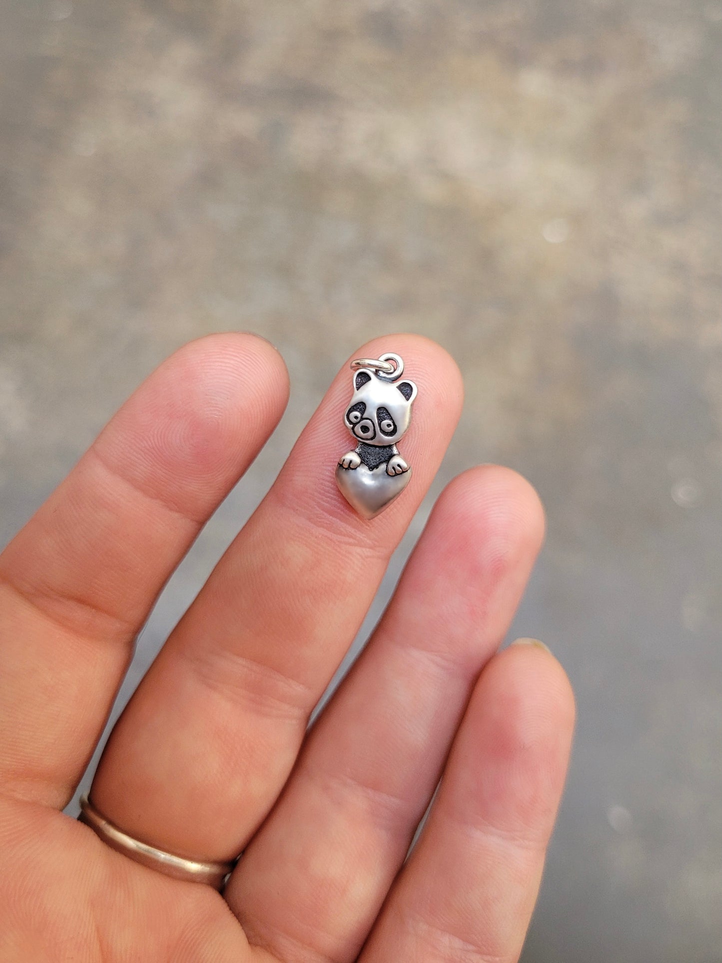 Tiny Panda Charm Necklace - Small, Detailed and Adorable!