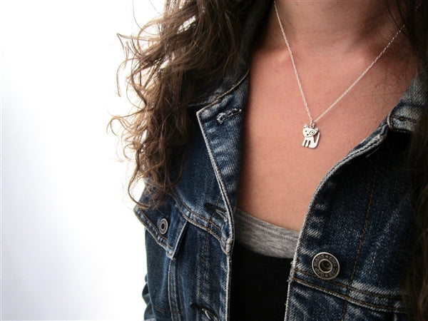 Sterling Silver Little Spot the Dog Necklace