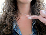 Sterling Silver Mother Daughter Hedgehog Necklaces