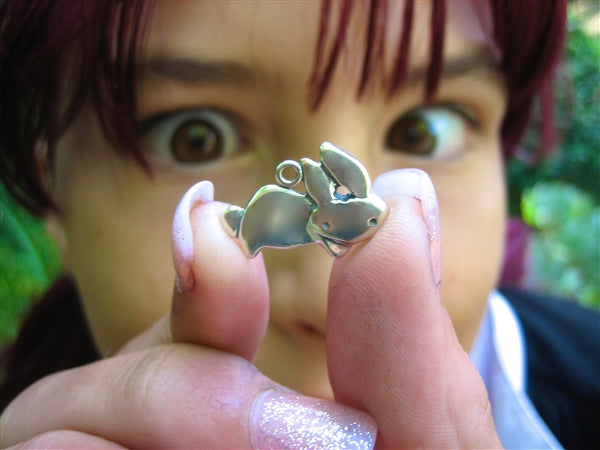 Sterling Silver Mother Daughter Rabbit Necklaces