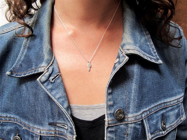 Sterling Silver Mother Daughter Opossum Necklaces