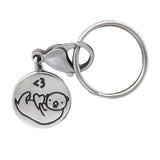 Sterling Silver Texting Otter Keychain