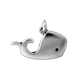 Sterling Silver Little Whale Necklace