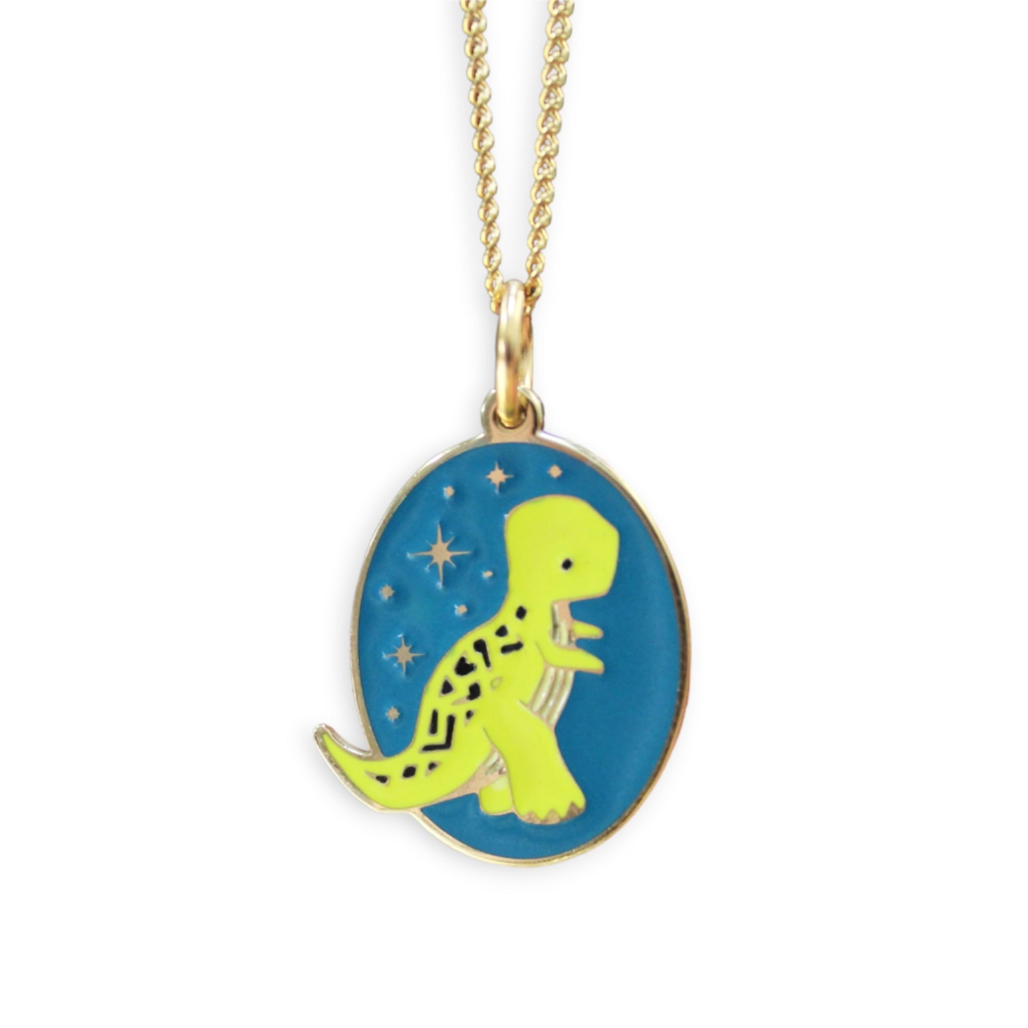 2pcs/set Cute Cartoon Dinosaur Pendant Necklace For Women For Girlfriend's  Gift | SHEIN USA