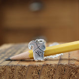 Sterling Silver Mother Daughter Squirrel Necklaces