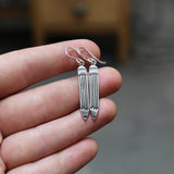 Sterling Silver Pencil Charm Earrings for Artist, Designers, Architects, Teachers, Students, Mathematicians, Poets, Writers, Wordsmiths