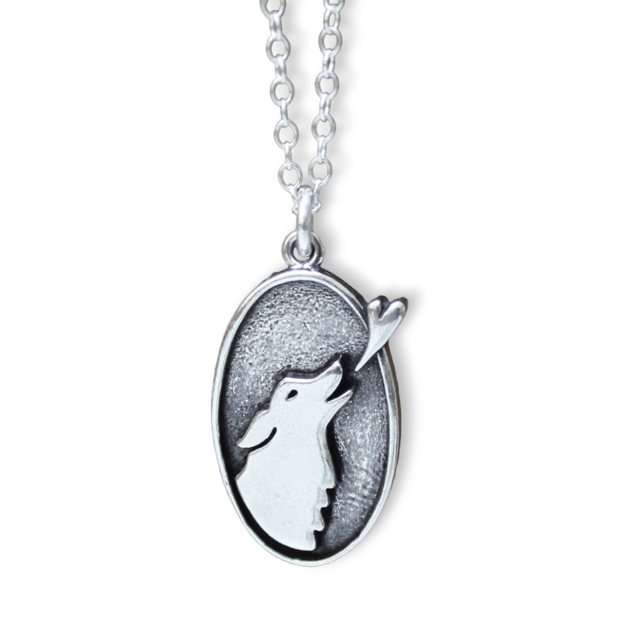 Starchenie Wolf Necklace for Women Men Sterling Silver Howling Pendant 商品を価格比較 