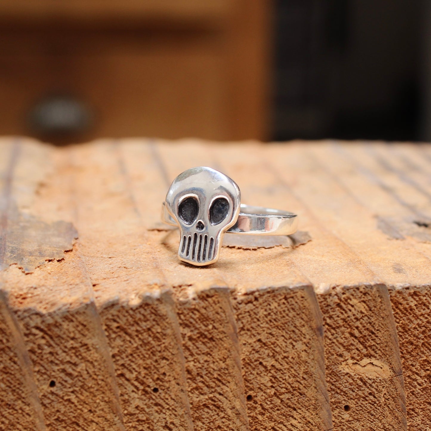 Sterling Silver Skull Ring