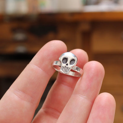Sterling Silver Skull Ring