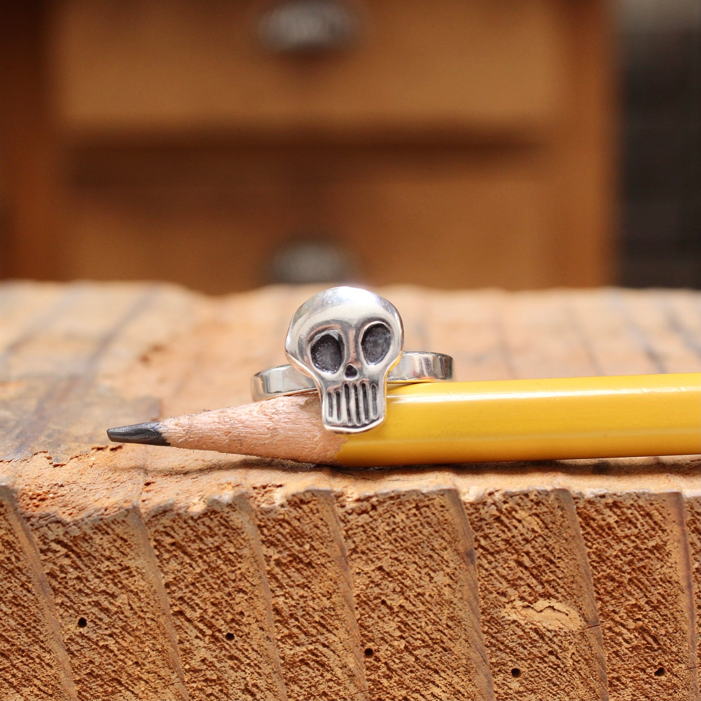 Sterling Silver Skull Ring