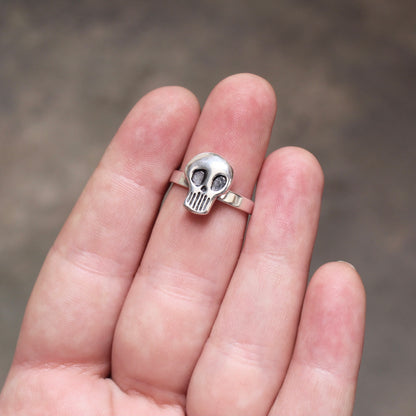 Sterling Silver Skull Ring