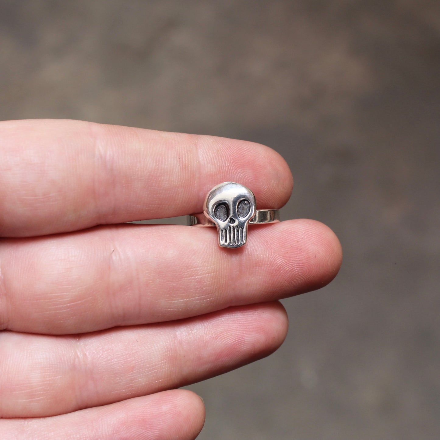 Sterling Silver Skull Ring