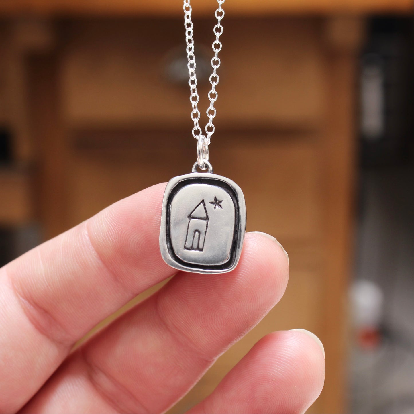 Sterling Silver House Charm - New Home Gift