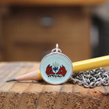 The Chase- Fox Coyote Wolf Rabbit Pendant- Unisex Non-binary Men Women Edgy Jewelry