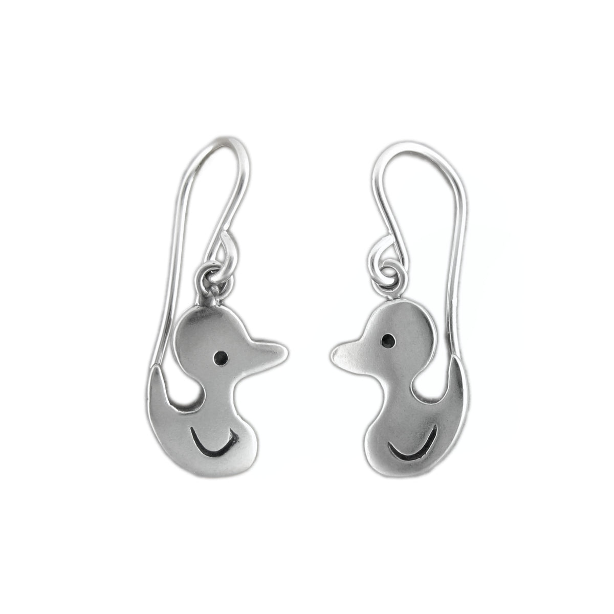 Sterling Silver Little Duck Earrings
