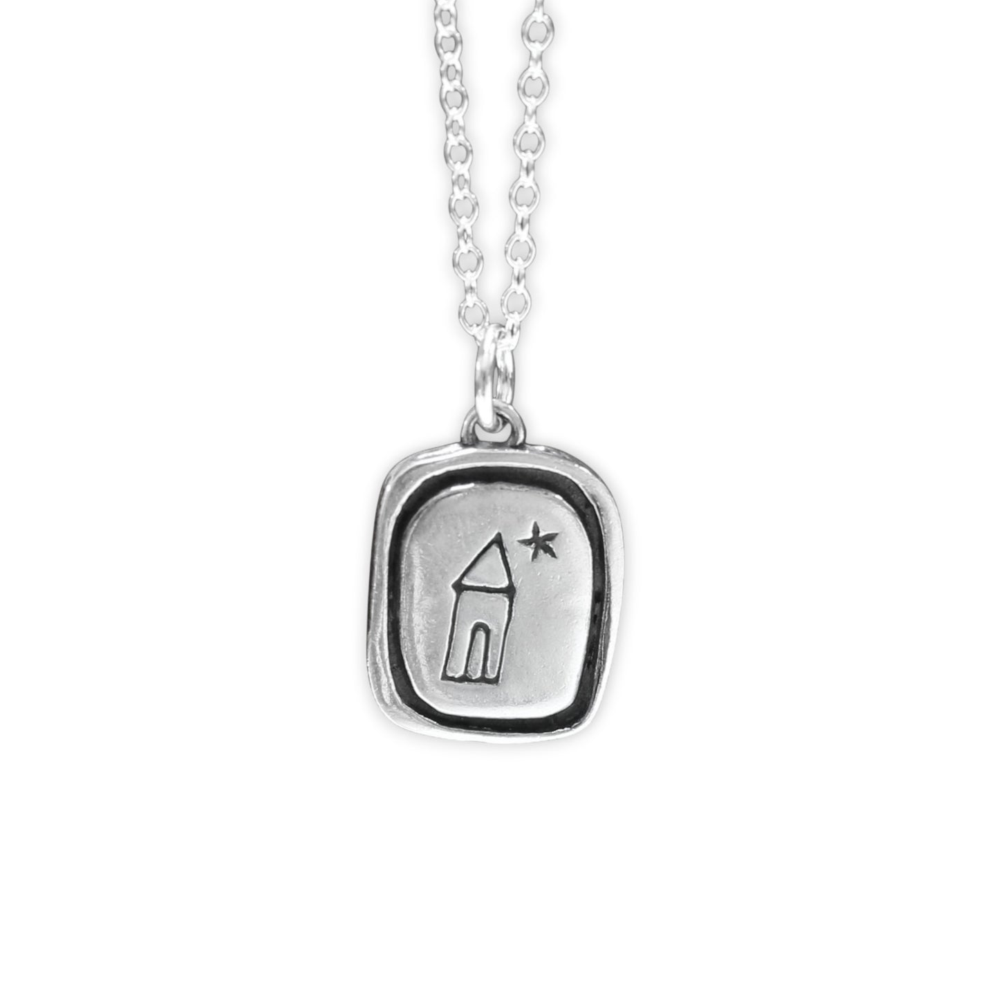Sterling Silver House Charm - New Home Gift
