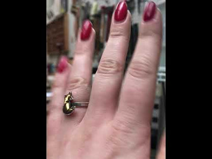 Sterling Silver Wild Fox Ring - Fox Jewelry