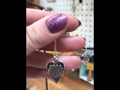 Sterling Silver Chow Chow Necklace on Sterling Chain