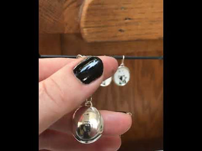 Star Gazing Raccoon Enamel and Sterling Silver Pendant on 24" Stainless Steel Chain