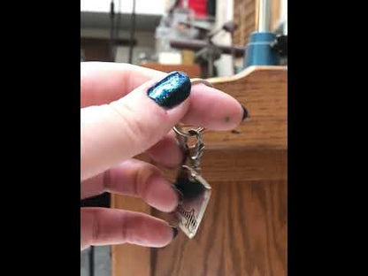 Golden Gate Bridge Pewter Keychain - San Francisco Bay Area California Gift for Locals and Tourists - SF Souvenir Key Fob