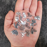 Woodland Animal Charm - Choose Your Sterling Silver Charm to Add to Bracelet