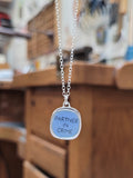 Sterling Charm Necklace for Friends, Troublemakers and Couples - Partner in Crime