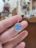 Sterling Charm Necklace for Friends, Troublemakers and Couples - Partner in Crime