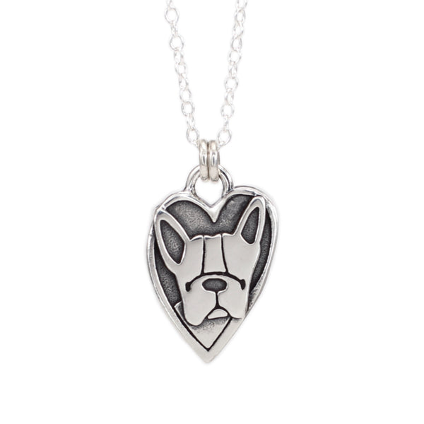 French Bulldog Necklace Jewelry Sterling Silver Frenchie Pendant  Personalized - Etsy Norway