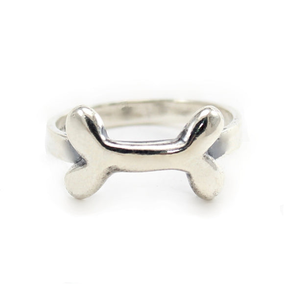 Sterling Silver Dog Bone Ring