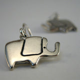 Sterling Silver Little Elephant Earrings