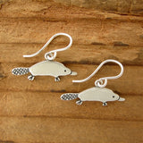 Sterling Silver Platypus Earrings