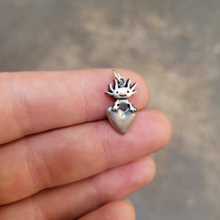 Tiny Axolotl Charm Necklace Small Detailed And Adorable Mark tiny-axolotl-charm-necklace-small-detailed-and-adorable-mark