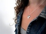 Sterling Silver Beaver Charm Necklace on an Adjustable Sterling Chain - Beaver Charm