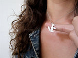 Sterling Silver Little Squirrel Necklace