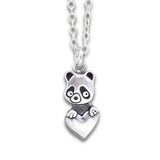 Tiny Panda Charm Necklace - Small, Detailed and Adorable!