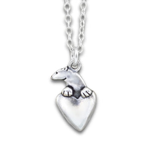 Tiny Polar Bear Charm Necklace - Small, Detailed and Adorable!