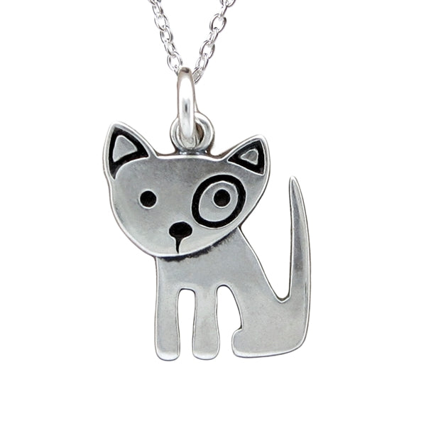 Sterling Silver Little Spot the Dog Necklace – Mark Poulin Jewelry